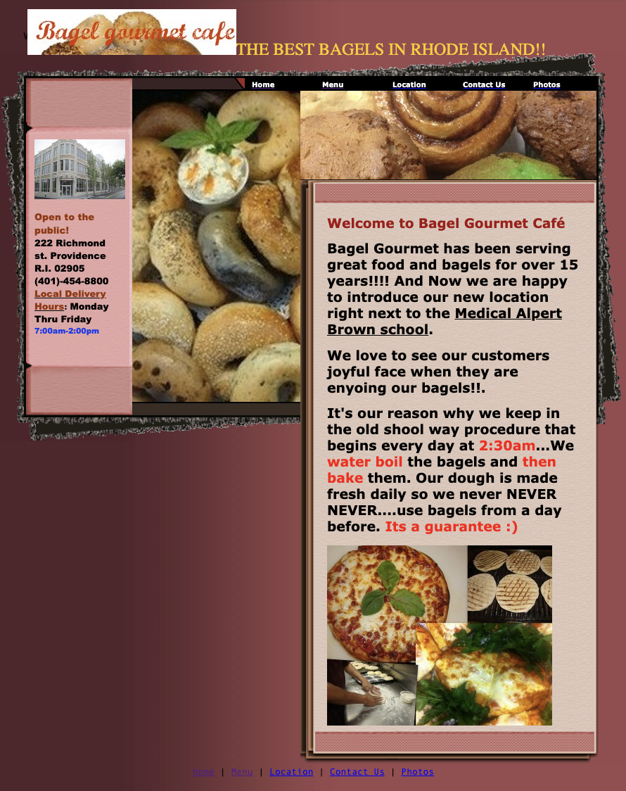 Bagel Gourmet Cafe Writeup